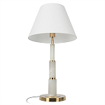 Настольная лампа с белым конусовидным абажуром More Tender варинант исполнения - 3 | Loft Concept в Рязани