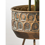 Железное кашпо Boston варинант исполнения - 8 | Loft Concept в Рязани