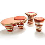 Приставной столик Vorlon Desert Side Table варинант исполнения - 3 | Loft Concept в Рязани