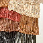 Текстильное Панно с бахромой варинант исполнения - 1 | Loft Concept в Рязани