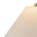 Настольная лампа с волнистым узором и абажуром в форме конуса Macrame варинант исполнения - 2 | Loft Concept в Рязани