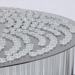 Люстра круглая с прозрачными стеклянными трубками Nembus варинант исполнения - 10 | Loft Concept в Рязани