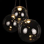 Подвесной светильник Ring прозрачное стекло варинант исполнения - 1 | Loft Concept в Рязани