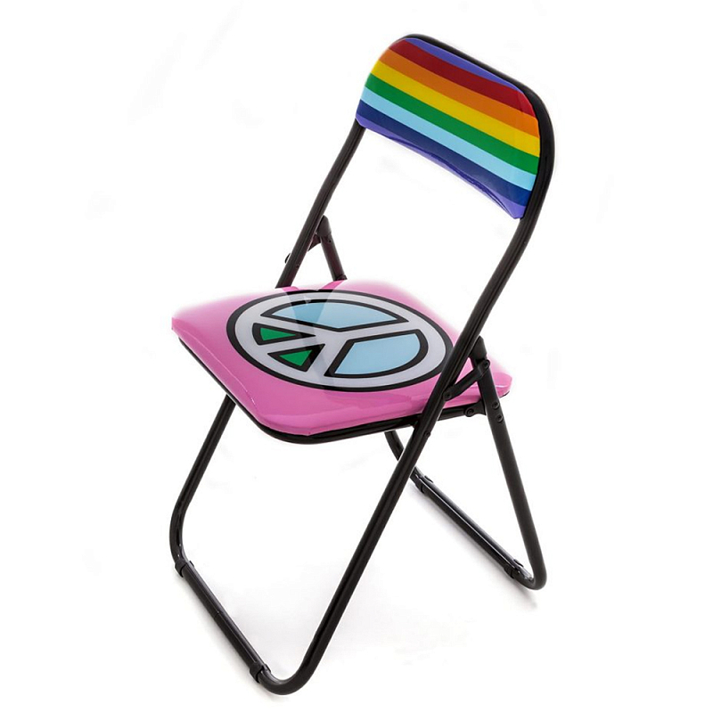Складной стул Seletti Peace Мульти Складной стул Seletti Peace Мульти в Рязани | Loft Concept
