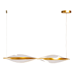 Люстра линейная с изогнутым плафоном Wave Line варинант исполнения - 2 | Loft Concept в Рязани