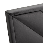 Кровать серая с подъемным механизмом Adelaide варинант исполнения - 3 | Loft Concept в Рязани