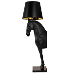 Horse Statue Floor Lamp Большой светильник Черная Лошадь варинант исполнения - 7 | Loft Concept в Рязани