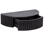 Прикроватный подвесной столик с ящиком черный Bedside Hanging Table варинант исполнения - 2 | Loft Concept в Рязани