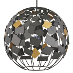 Люстра в форме сферы с декором из металлических квадратов Path to the Stars варинант исполнения - 2 | Loft Concept в Рязани