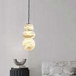 Подвесной светильник с фигурными плафонами Stone Triad варинант исполнения - 7 | Loft Concept в Рязани