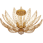 Потолочный светильник Золотые листья  Golden Petals варинант исполнения - 2 | Loft Concept в Рязани
