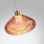 Подвесной светильник с прозрачным стеклянным плафоном округлой формы Effervia  варинант исполнения - 3 | Loft Concept в Рязани