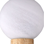 Бра цилиндрической формы с 2-мя плафонами белого цвета Marble Glow варинант исполнения - 4 | Loft Concept в Рязани