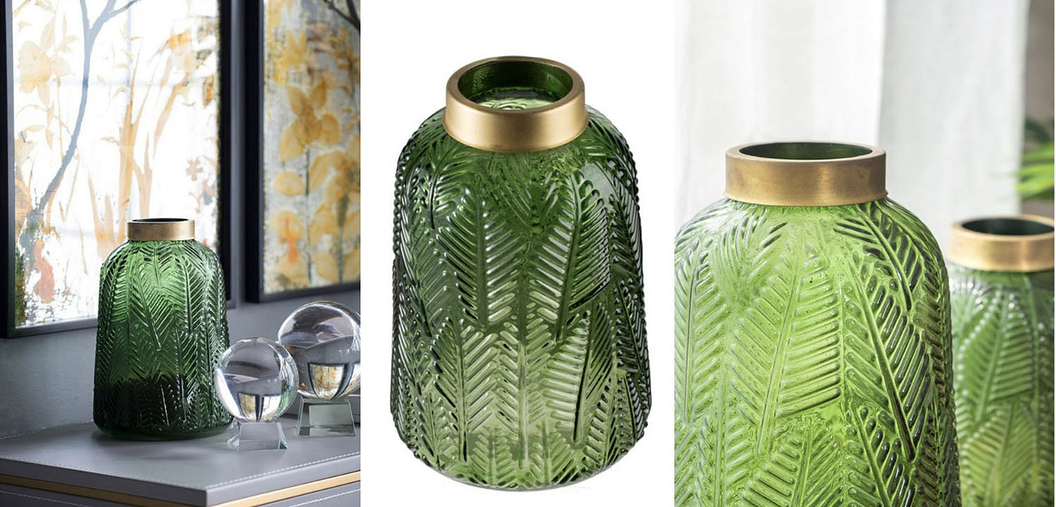 Ваза Green Vase Golden Throat high Ваза Green Vase Golden Throat high - Loft-Concept в Рязани
