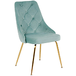 Стул в мятной велюровой обивке Ward Mint Velour Chair варинант исполнения - 1 | Loft Concept в Рязани