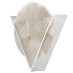 Бра светодиодное с диском из кварца Vendetta варинант исполнения - 2 | Loft Concept в Рязани