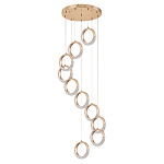 Люстра светодиодная Golden Shackle варинант исполнения - 4 | Loft Concept в Рязани