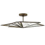 Потолочный светильник фигурный с состаренными зеркальными панелями Antique Mirror варинант исполнения - 2 | Loft Concept в Рязани