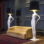 Лампа MANNEQUIN LAMP с абажуром созерцание силуэта варинант исполнения - 4 | Loft Concept в Рязани