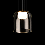 Подвесной светильник с цилиндрическим прозрачным стеклянным плафоном Grada Light варинант исполнения - 5 | Loft Concept в Рязани