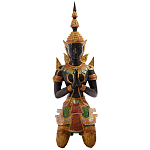 Декоративная статуэтка из бронзы Будда Bronze Kneeling Buddha варинант исполнения - 1 | Loft Concept в Рязани