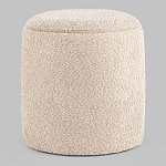 Пуфик Бежевое Букле Poof Alice Beige Boucle  варинант исполнения - 5 | Loft Concept в Рязани