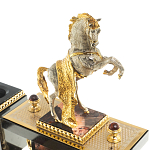 Настольный письменный набор из яшмы и долерита с декором в виде коня Manager Organizer варинант исполнения - 4 | Loft Concept в Рязани