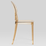 Прозрачный стул с янтарным оттенком LOUIS GHOST CHAIR варинант исполнения - 2 | Loft Concept в Рязани