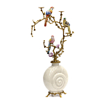 Подсвечник с декором из птиц на ветвях Birds of Paradise варинант исполнения - 3 | Loft Concept в Рязани