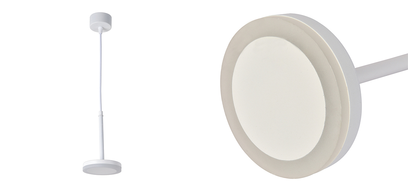 Светодиодный подвесной светильник DIENES White Светодиодный подвесной светильник DIENES White - Loft-Concept в Рязани