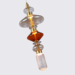 Подвесной светильник с плафонами разной формы Geometry Glass варинант исполнения - 2 | Loft Concept в Рязани