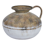 Ваза металлическая с ручкой Bygone Era варинант исполнения - 1 | Loft Concept в Рязани