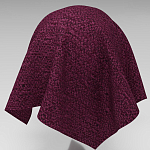 Мебельная ткань Шенилл фиолетовый цвет 138 см T4-27 варинант исполнения - 11 | Loft Concept в Рязани