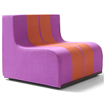 Дизайнерское кресло розовое Poltronova Sofo Rosancio Armchair варинант исполнения - 1 | Loft Concept в Рязани