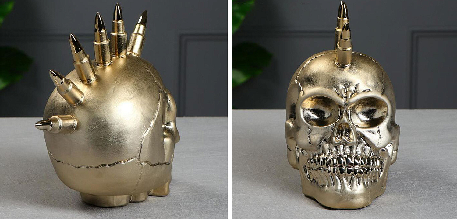 Статуэтка Skull Iroquois Статуэтка Skull Iroquois - Loft-Concept в Рязани
