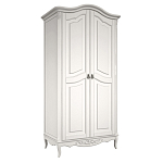 Шкаф белый из массива бука в стиле прованс White Provence варинант исполнения - 3 | Loft Concept в Рязани