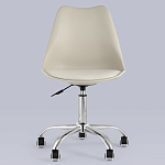 Офисный стул на металлическом основании EGGERY Beige варинант исполнения - 3 | Loft Concept в Рязани