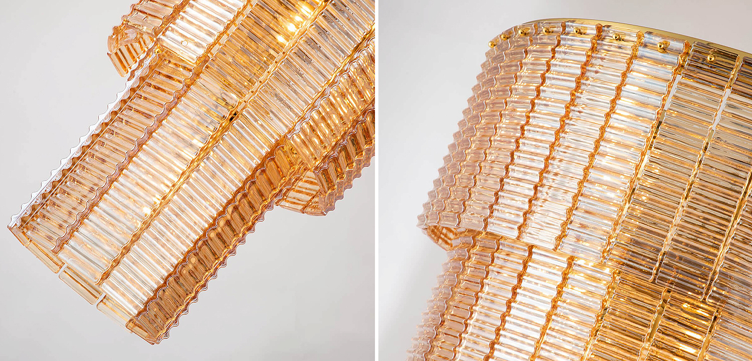 Люстра Branwen Amber Chandelier 71 Люстра Branwen Amber Chandelier 71 - Loft-Concept в Рязани