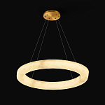 Люстра в виде кольца из натурального камня Minerals of Light варинант исполнения - 2 | Loft Concept в Рязани