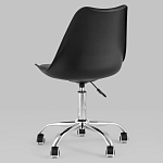 Офисный стул на металлическом основании EGGERY Black варинант исполнения - 5 | Loft Concept в Рязани