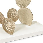 Консоль прямоугольная белая с основанием в виде кактуса Cactus варинант исполнения - 2 | Loft Concept в Рязани