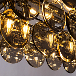 Люстра с круглыми стеклянными подвесками Cardiel Smok Glass Chandelier варинант исполнения - 3 | Loft Concept в Рязани
