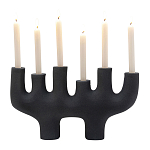 Подсвечник алюминиевый черный Ember варинант исполнения - 1 | Loft Concept в Рязани