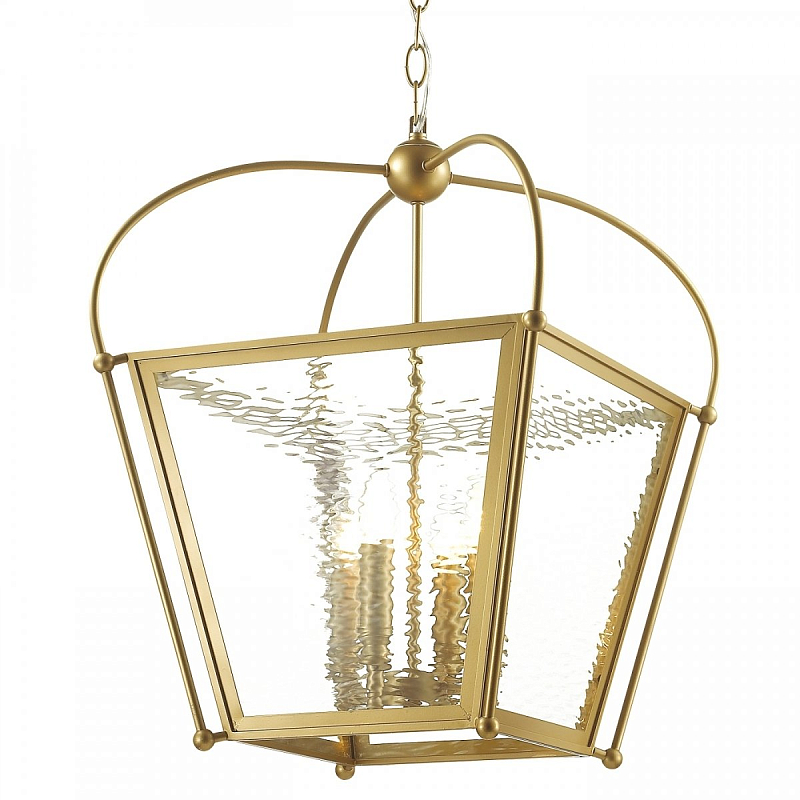 Люстра DUTCH Glass Pendant Arteco 4 Gold Прозрачное Стекло Золотой Люстра DUTCH Glass Pendant Arteco 4 Gold Прозрачное Стекло Золотой в Рязани | Loft Concept