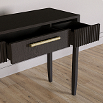 Элегантная Консоль Primo с выдвижным ящиком Темный орех варинант исполнения - 4 | Loft Concept в Рязани