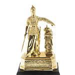 Часы настольные бронзовые из натурального камня Яшма Stone Clock варинант исполнения - 4 | Loft Concept в Рязани