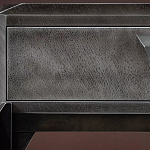 Консоль прямоугольная серая с 4-мя выдвижными ящиками Grany варинант исполнения - 4 | Loft Concept в Рязани