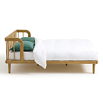 Кровать из массива дуба с пружинным блоком Mateta варинант исполнения - 3 | Loft Concept в Рязани