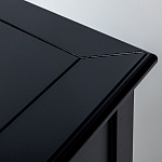 Черная тумба с выдвижным ящиком Monica варинант исполнения - 5 | Loft Concept в Рязани