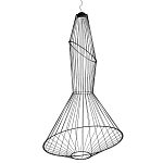 Подвесной светильник из металла Geometry of Beauty варинант исполнения - 2 | Loft Concept в Рязани